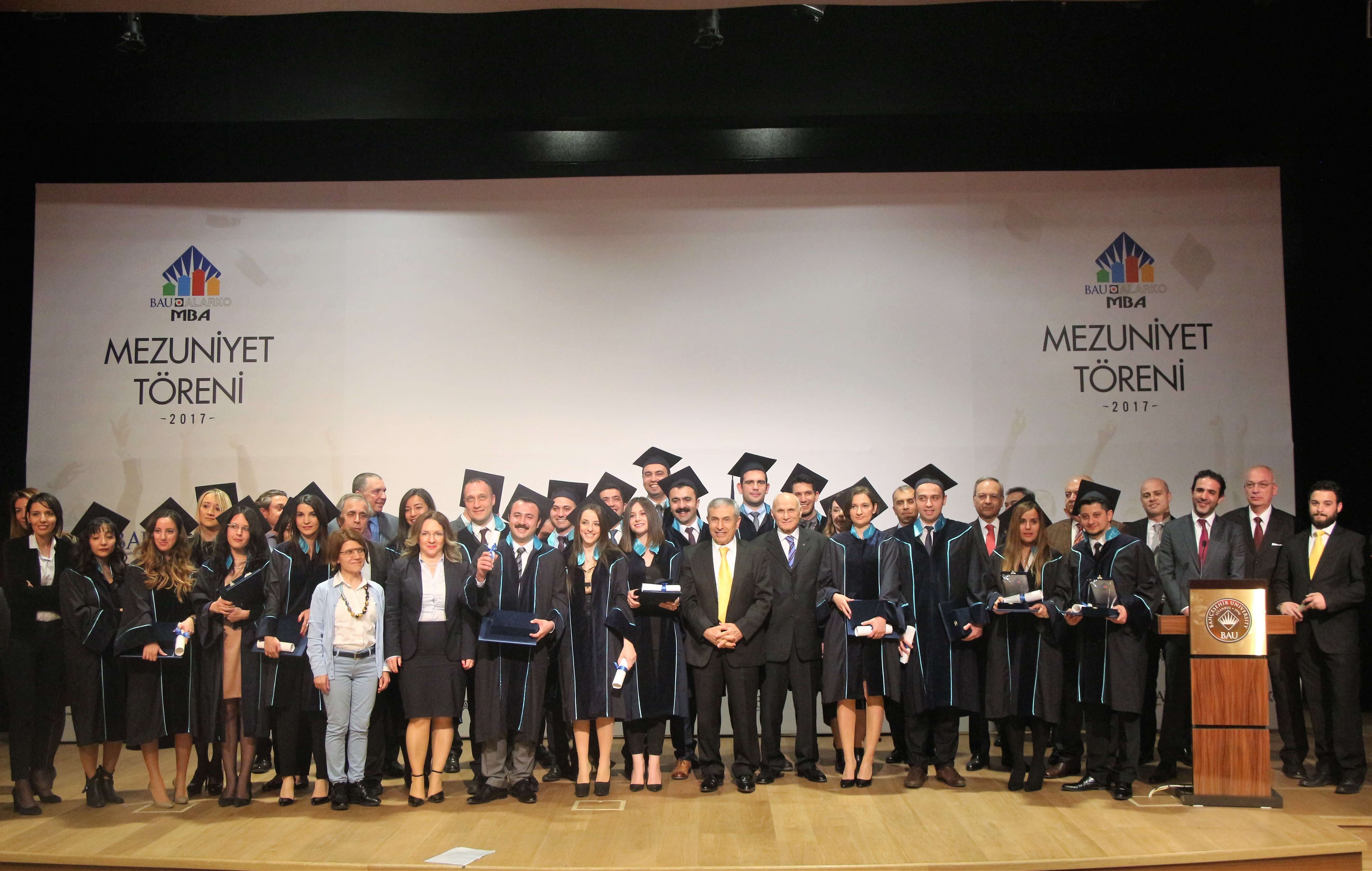 Second Term Graduates of BAU Alarko MBA